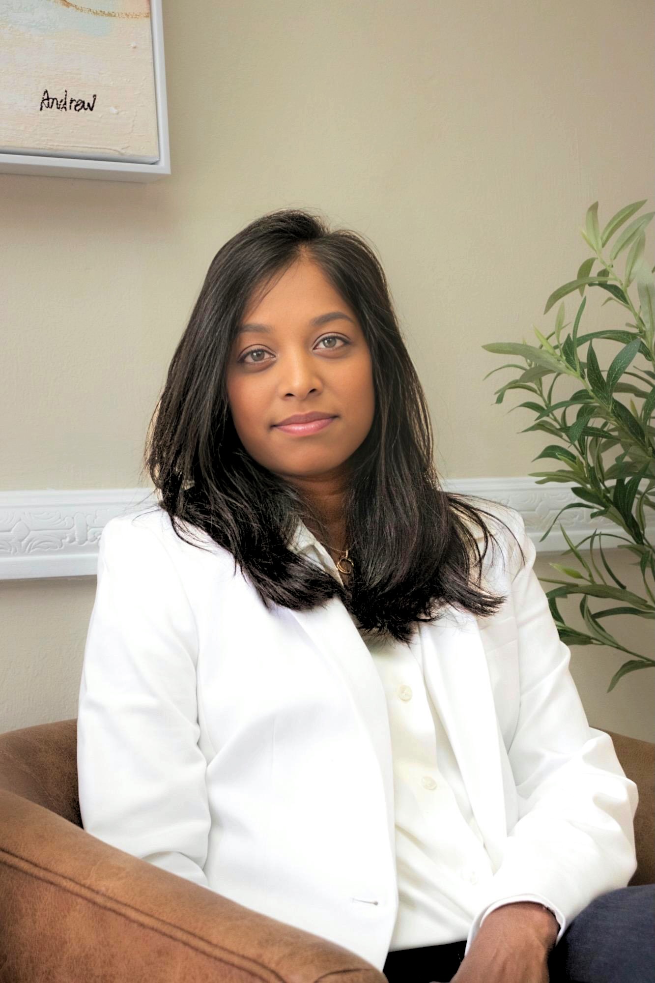 Portrait of Romona Chetty, founder of Rapha Wellness Center.